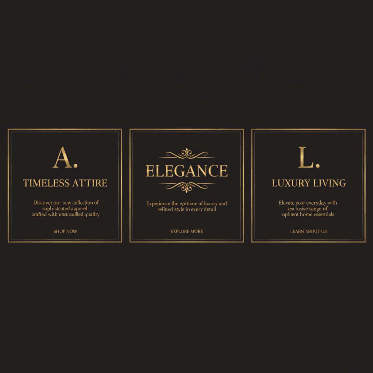 Elegant & Luxury